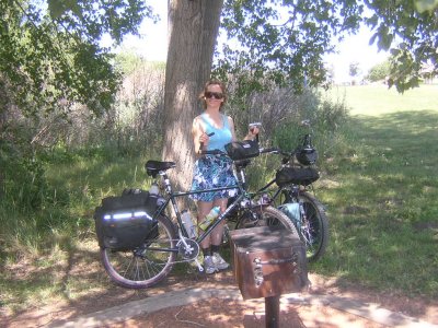 Terry, at Palmer Lake Park.